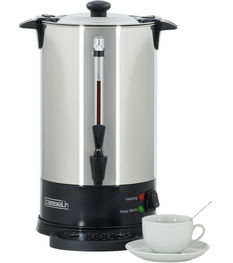 Cafeteira Percoladora 60 Chávenas, 8.8L, Aço Inoxidável
