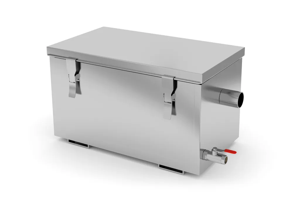 Caixa de Gordura Profissional Hendi 180L | 1800L/h Aço Inox