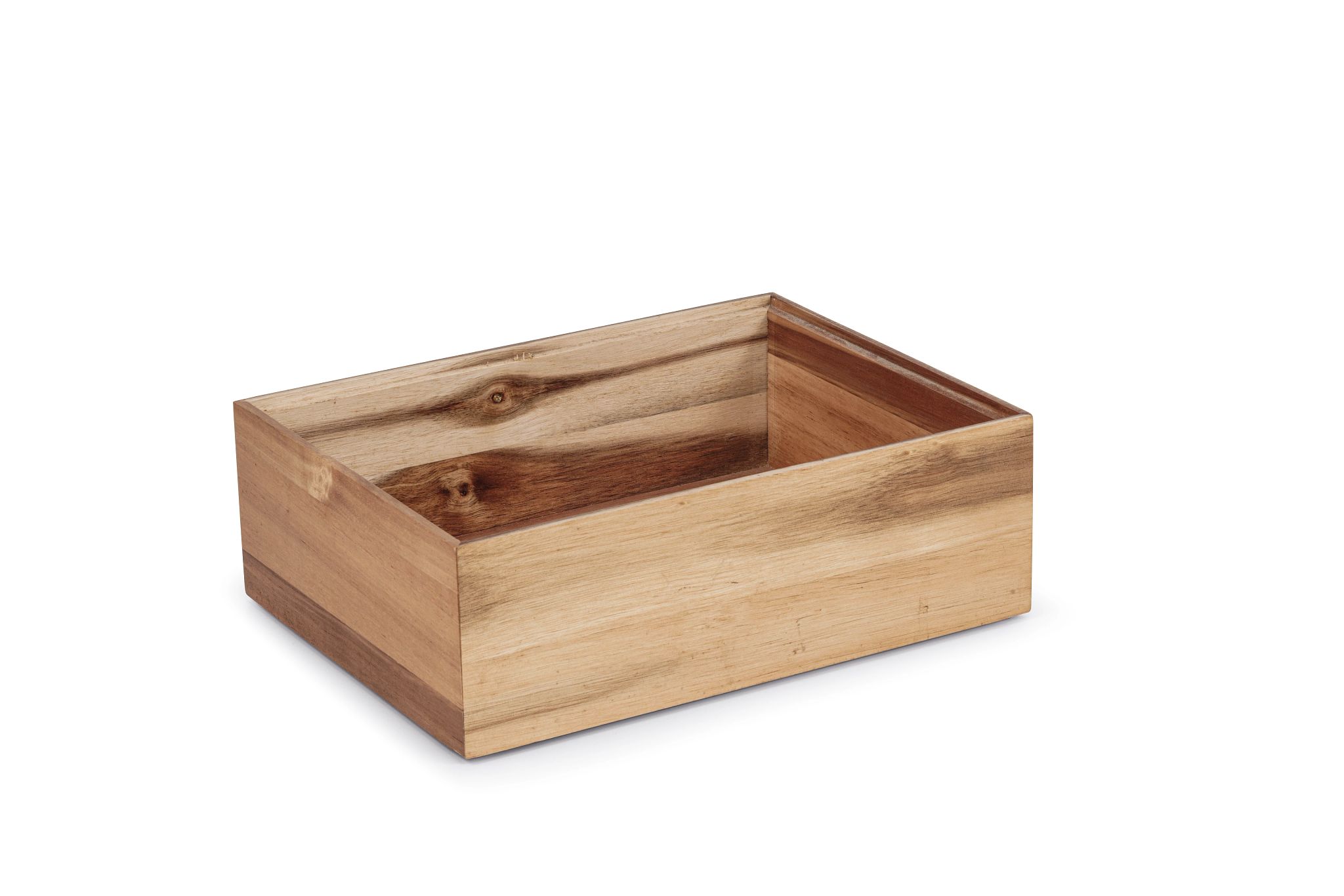 Caixa de Madeira Retangular 45x30x10 cm para Buffet