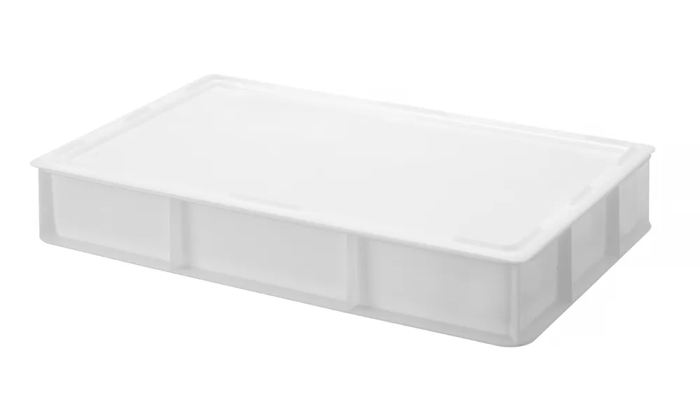 Caixa para Massa de Pizza GN 1/1 Hendi, HDPE Branco, 530x325x90mm