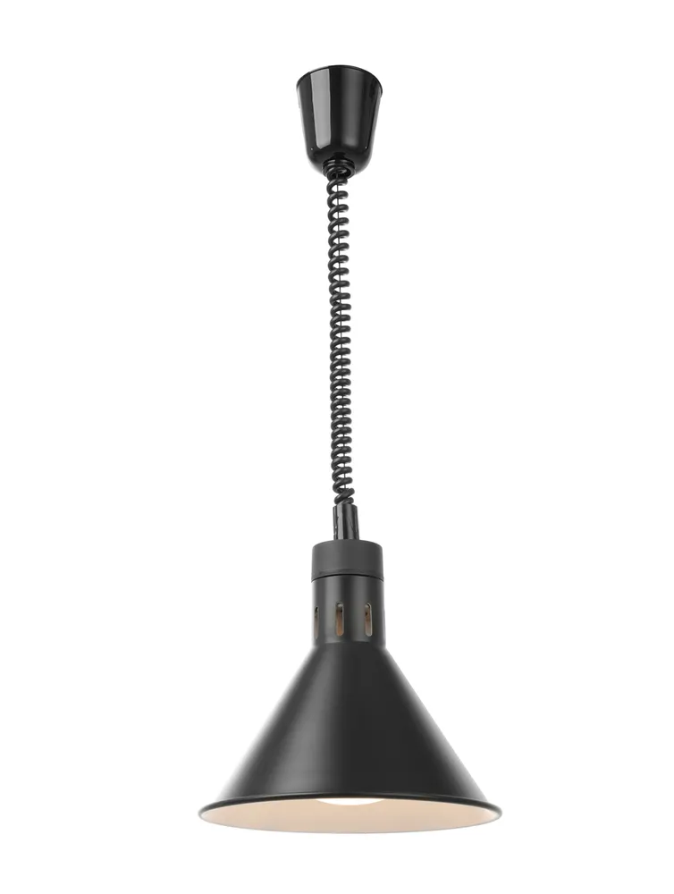 Candeeiro Aquecimento Cónico Prateado 250W ø275mm
