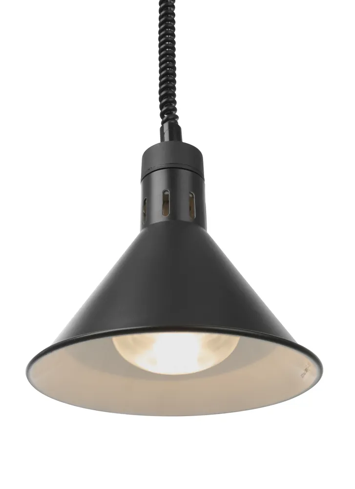 Candeeiro Aquecimento Cónico Prateado 250W ø275mm