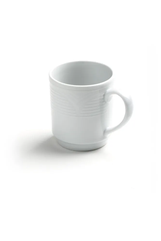 Caneca de Porcelana Reforçada para Hotelaria 0,22L