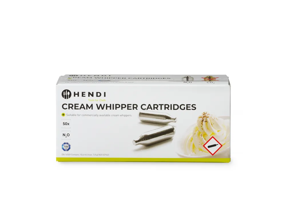 Carregadores de Sifões de Chantilly N₂O, 24 unidades
