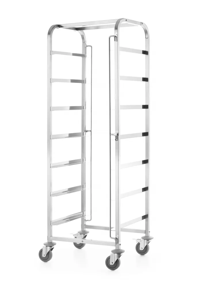 Carrinho Móvel para Cestos Lava-Loiça 500x500mm - 7 Níveis