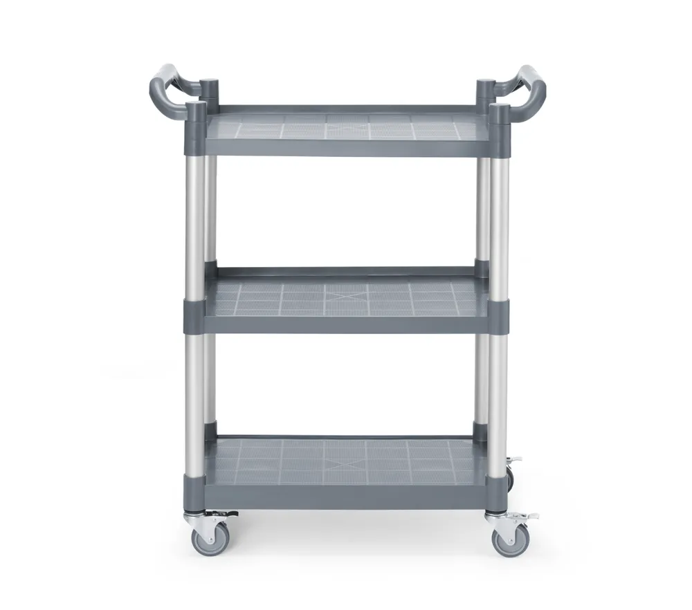 Carrinho de Serviço Polipropileno 3 Prateleiras 800x410mm
