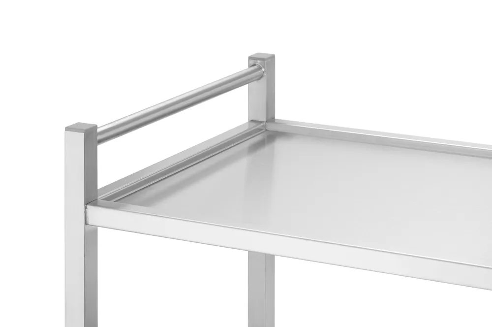 Carro de Serviço Soldado 865x565x(H)950mm Aço Inoxidável