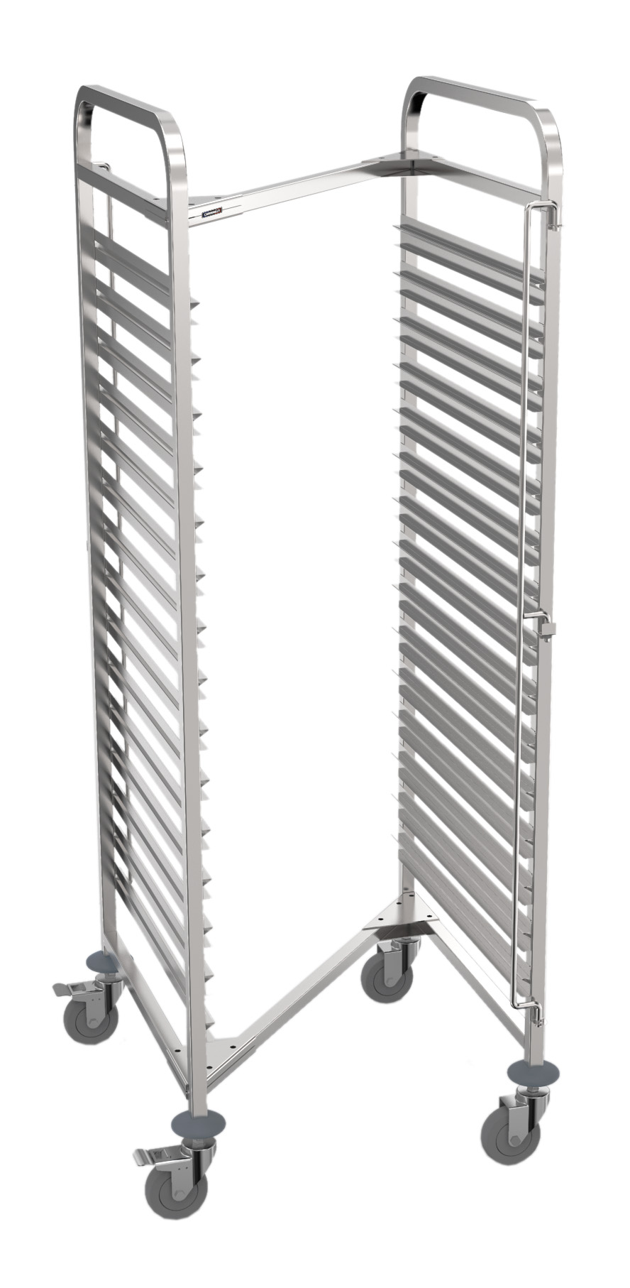 Carro de Transporte Inox 15 Tabuleiros GN 2/1 Linha 700