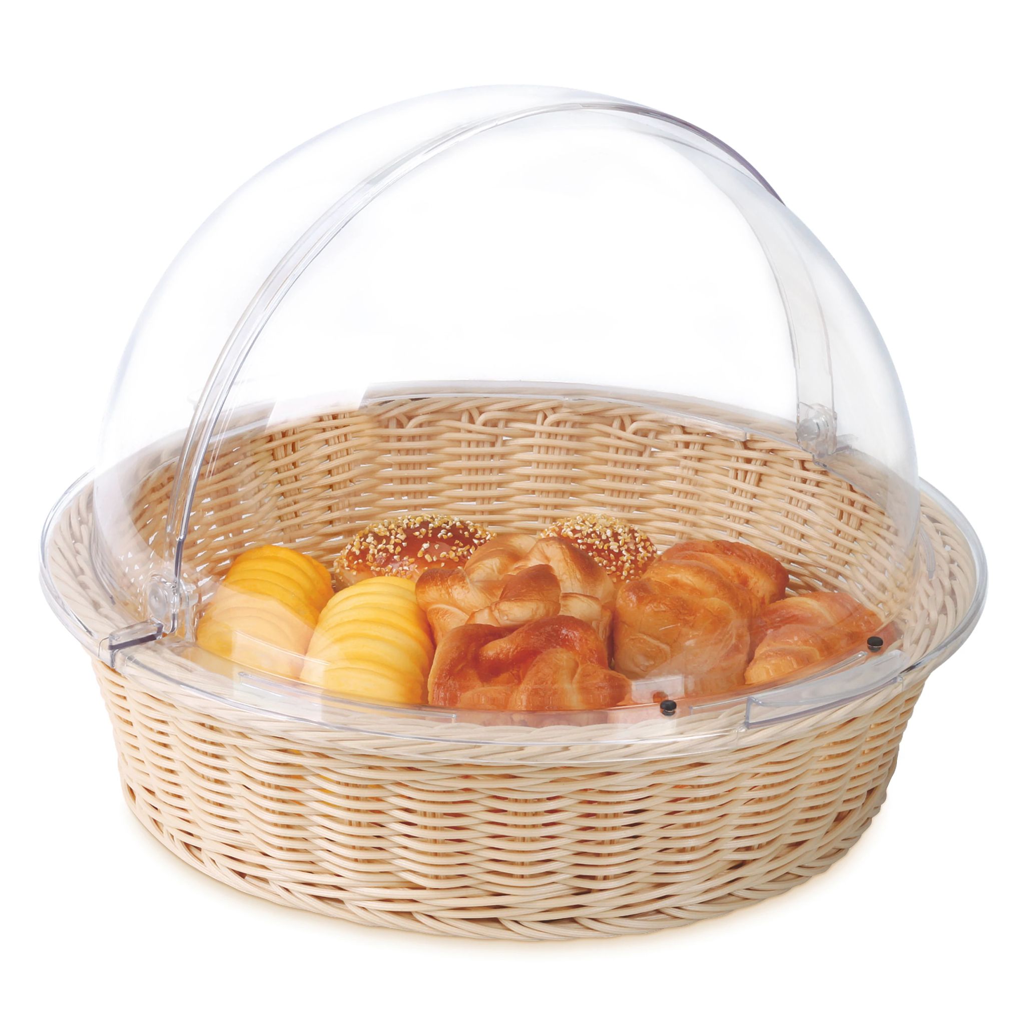 Cesto Redondo para Buffet 40 cm Diâmetro Polipropileno