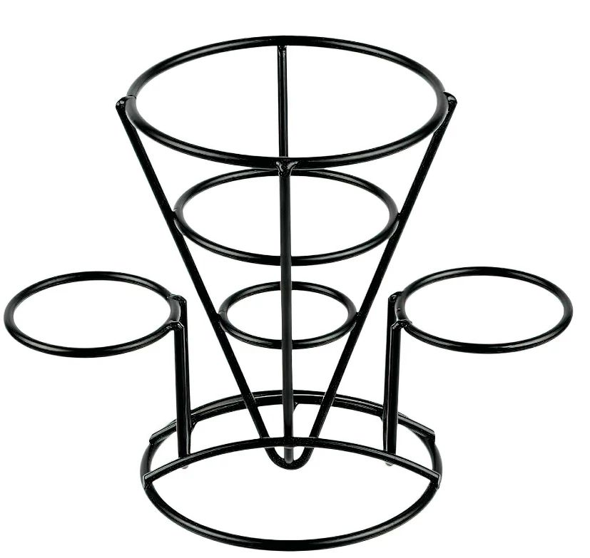 Cesto de Metal Cone 13 cm para 2 Ramequins