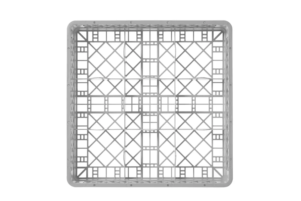 Cesto para Copos Máquina Loiça 9 Compartimentos 500x500x104mm