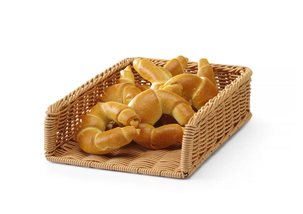 Cesto Expositor Pão Polyrattan 295x395x105mm