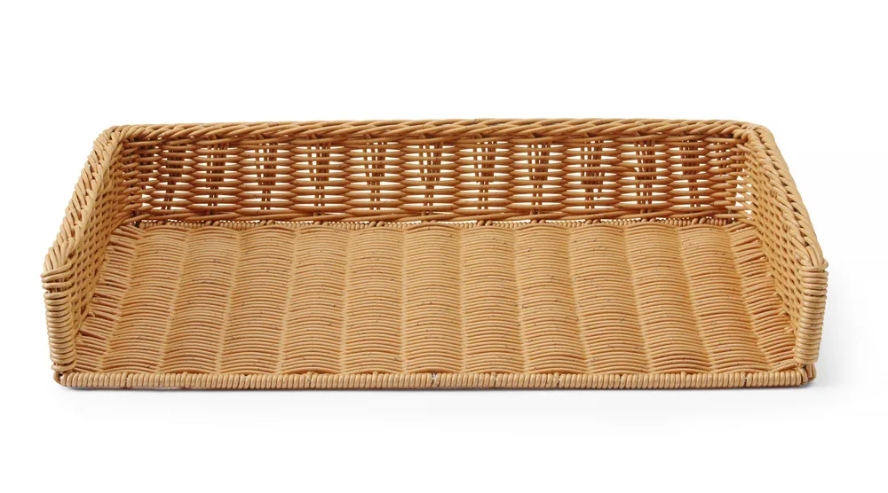 Cesto Expositor Pão Polyrattan 295x395x105mm