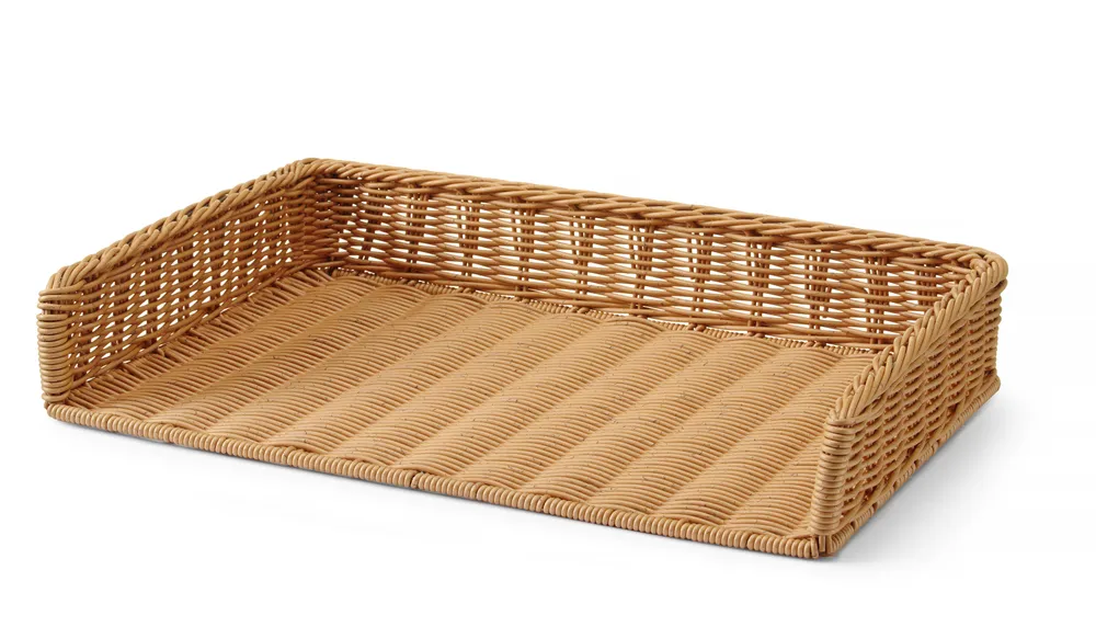 Cesto Expositor Pão Polyrattan 295x395x105mm