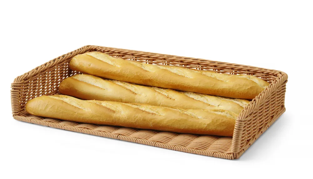 Cesto Expositor Pão Polyrattan 295x395x105mm