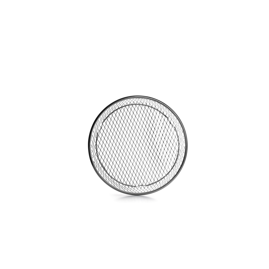 Cesto Redondo para Fritadeira de Ar 19x4 cm em Aço Inoxidável