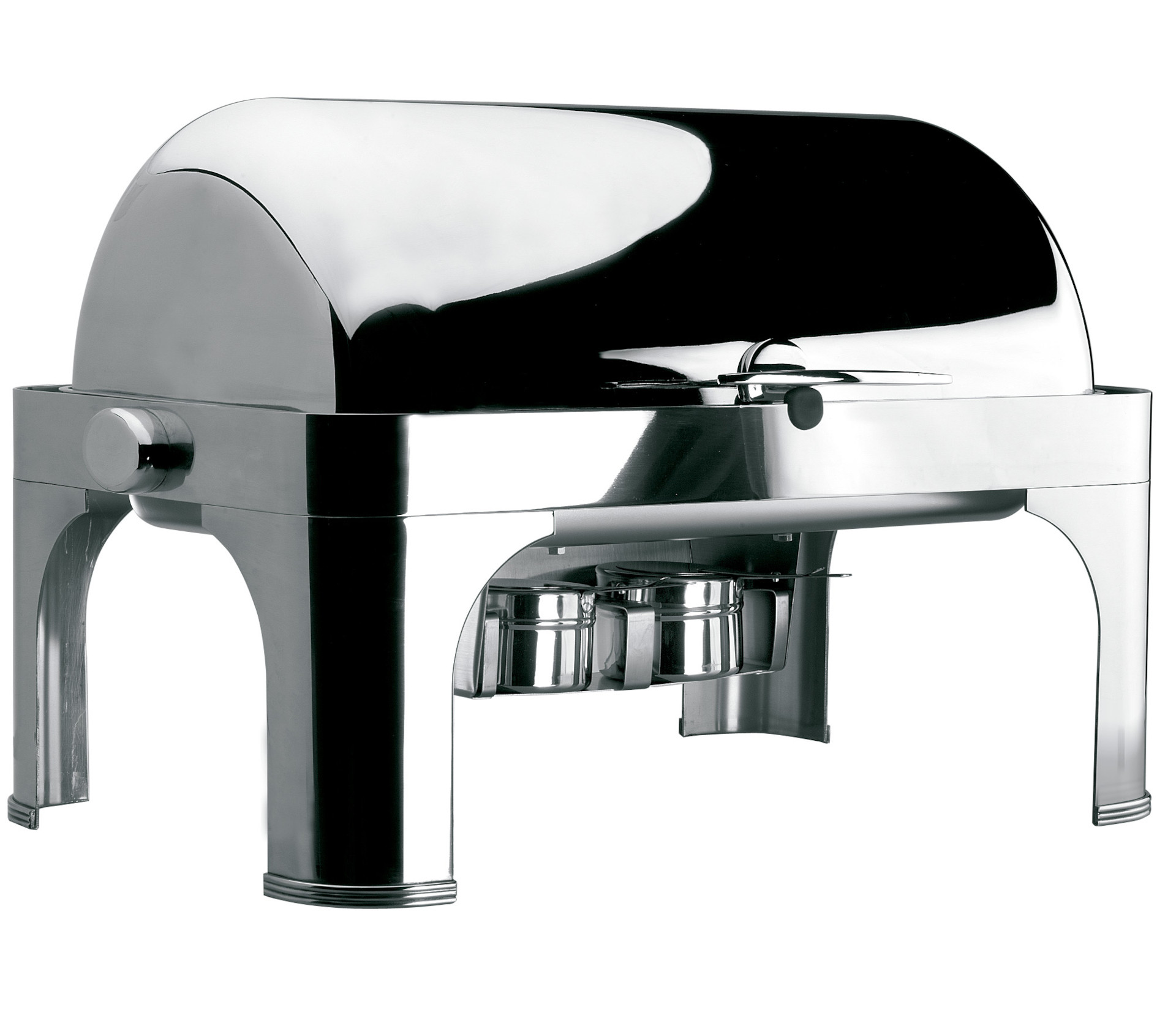 Chafing Dish GN 1/1 Roll Top 9L com Pés em Inox