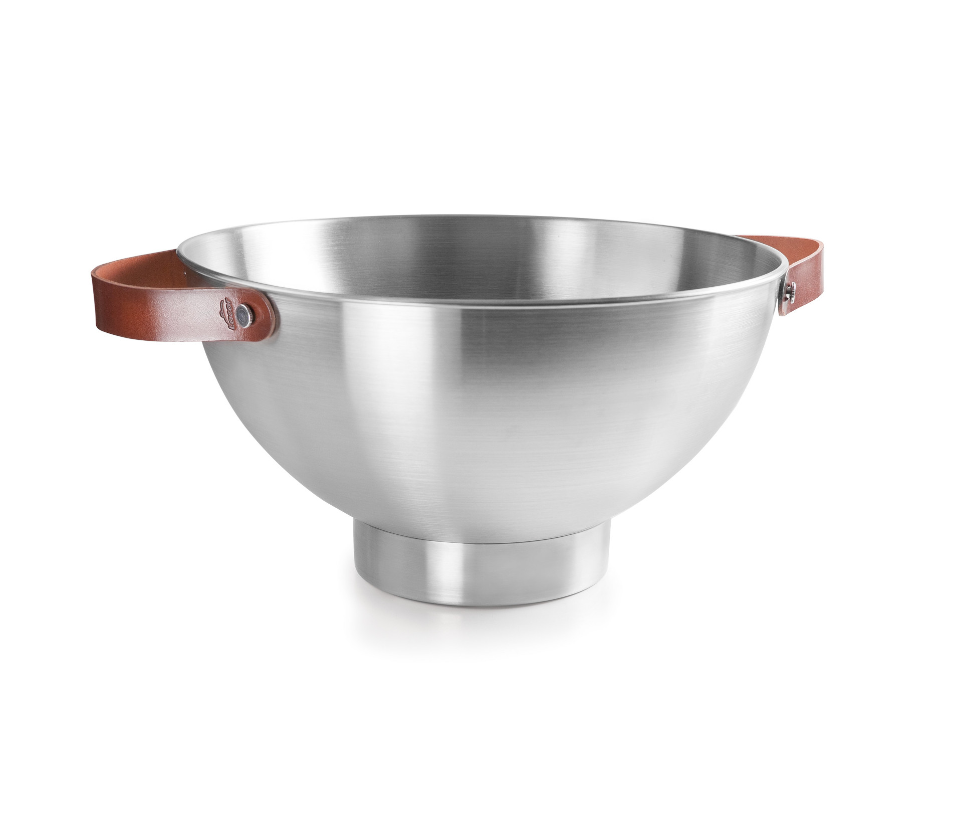 Champanheiro Inox 11,5 L com Alças de Couro para Serviço de Mesa