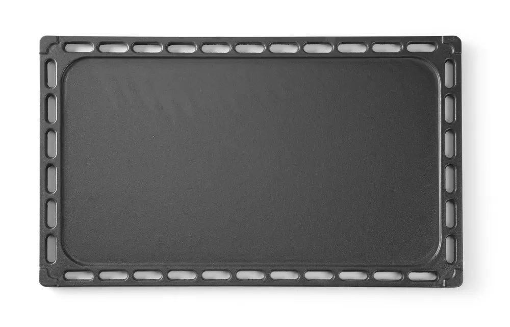 Chapa Grelhar Ferro Fundido GN 1/1 Reversível HENDI