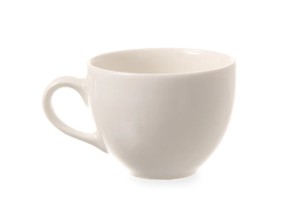 Chávena de Porcelana Branca 0,1 L para Cafetaria Profissional