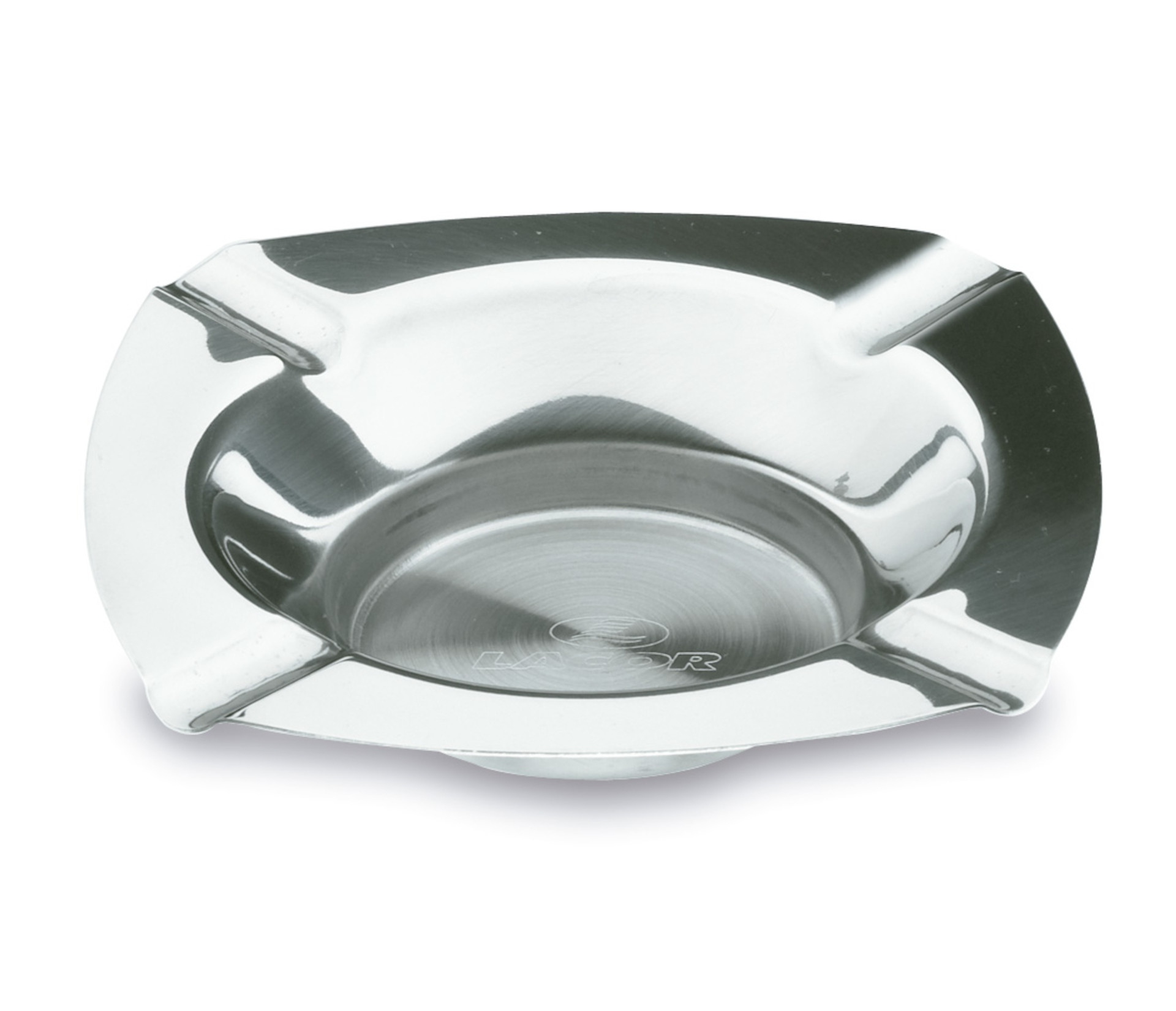 Cinzeiro Quadrado Inox 18/10 14 cm para Mesas de Serviço
