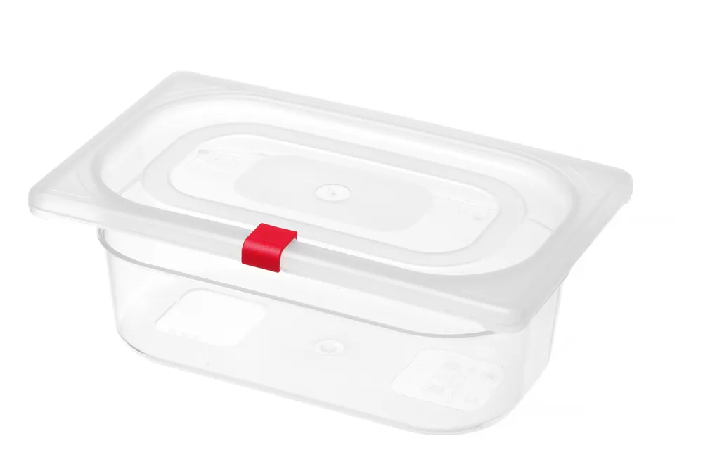 Clips Amarelos para Tampas GN HACCP - 12 Unidades HENDI
