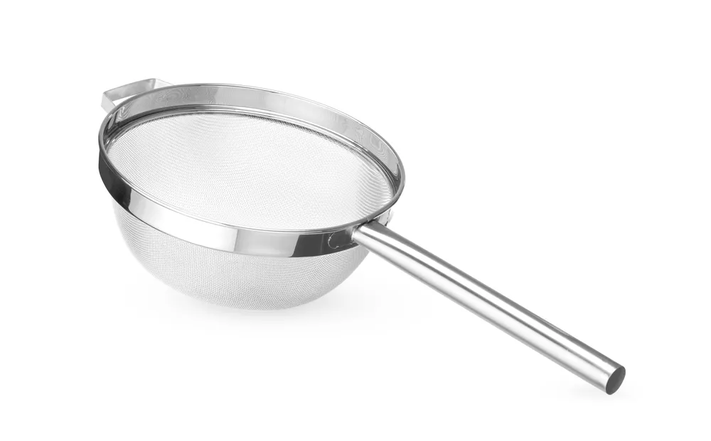 Coador de Sopa Profissional 260mm em Aço Inoxidável