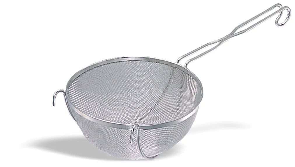 Coador Meia Esfera em Aço Inoxidável 25 cm Malha 0.53 mm