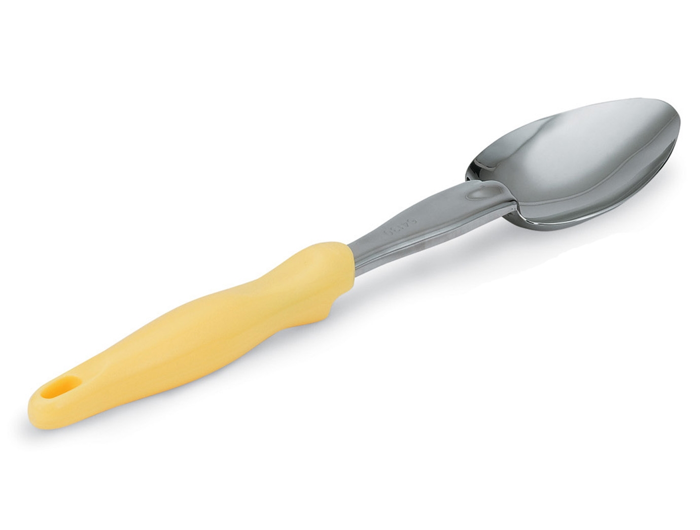 Colher de Inox 35 cm com Cabo Ergonómico Amarelo
