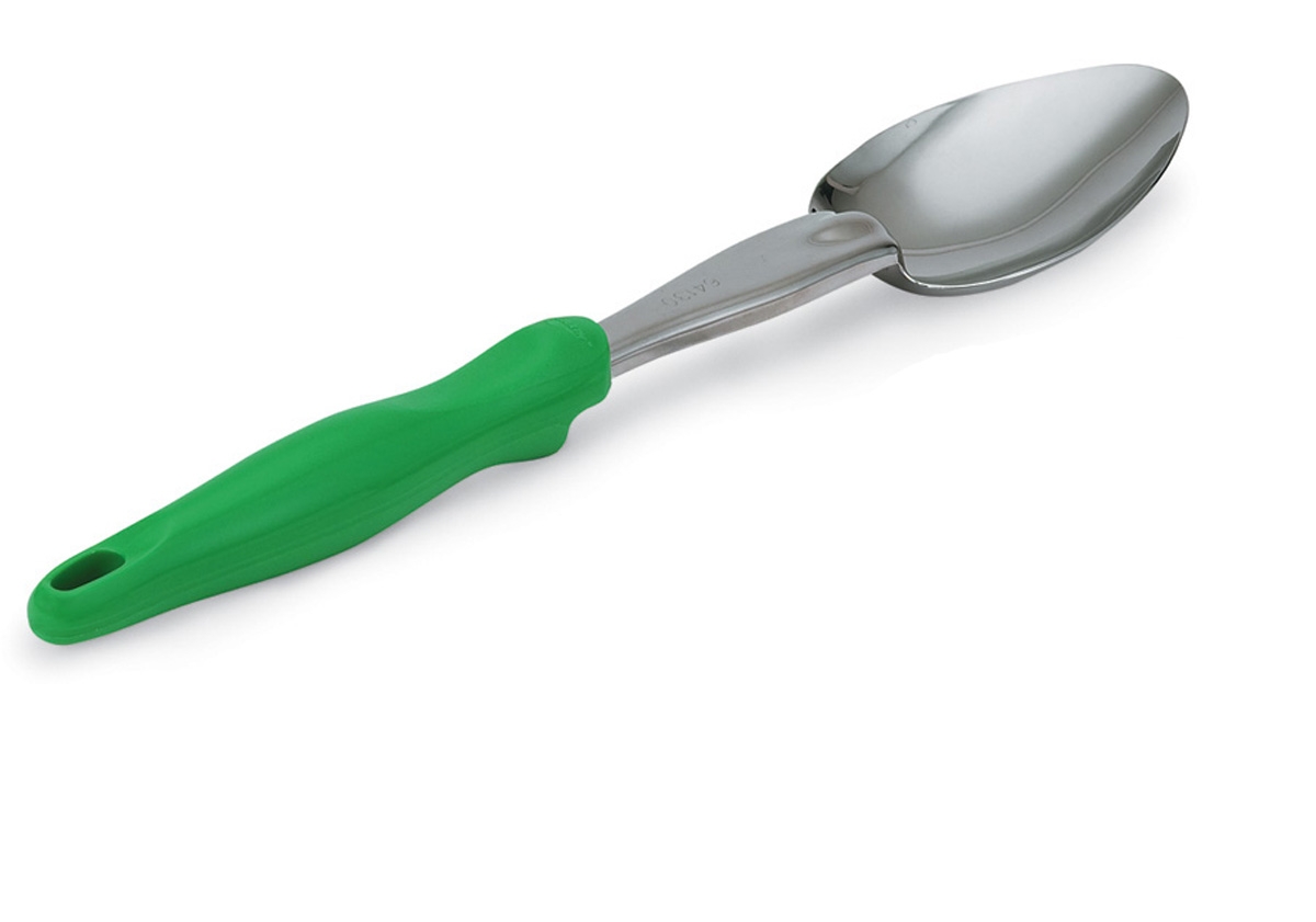 Colher Inox 35 cm com Cabo Ergonómico Verde