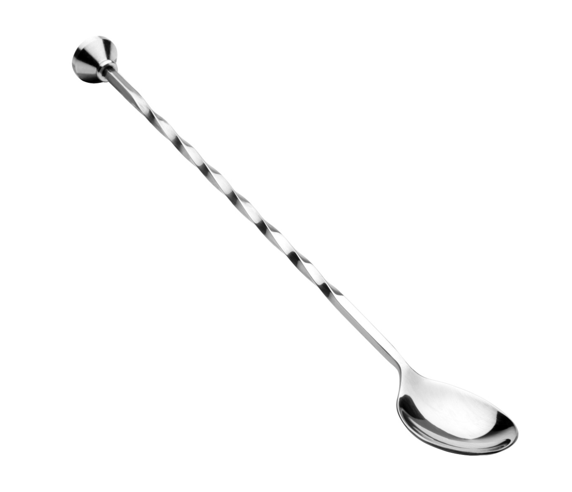 Colher de Bar Encaracolada 28cm para Cocktails