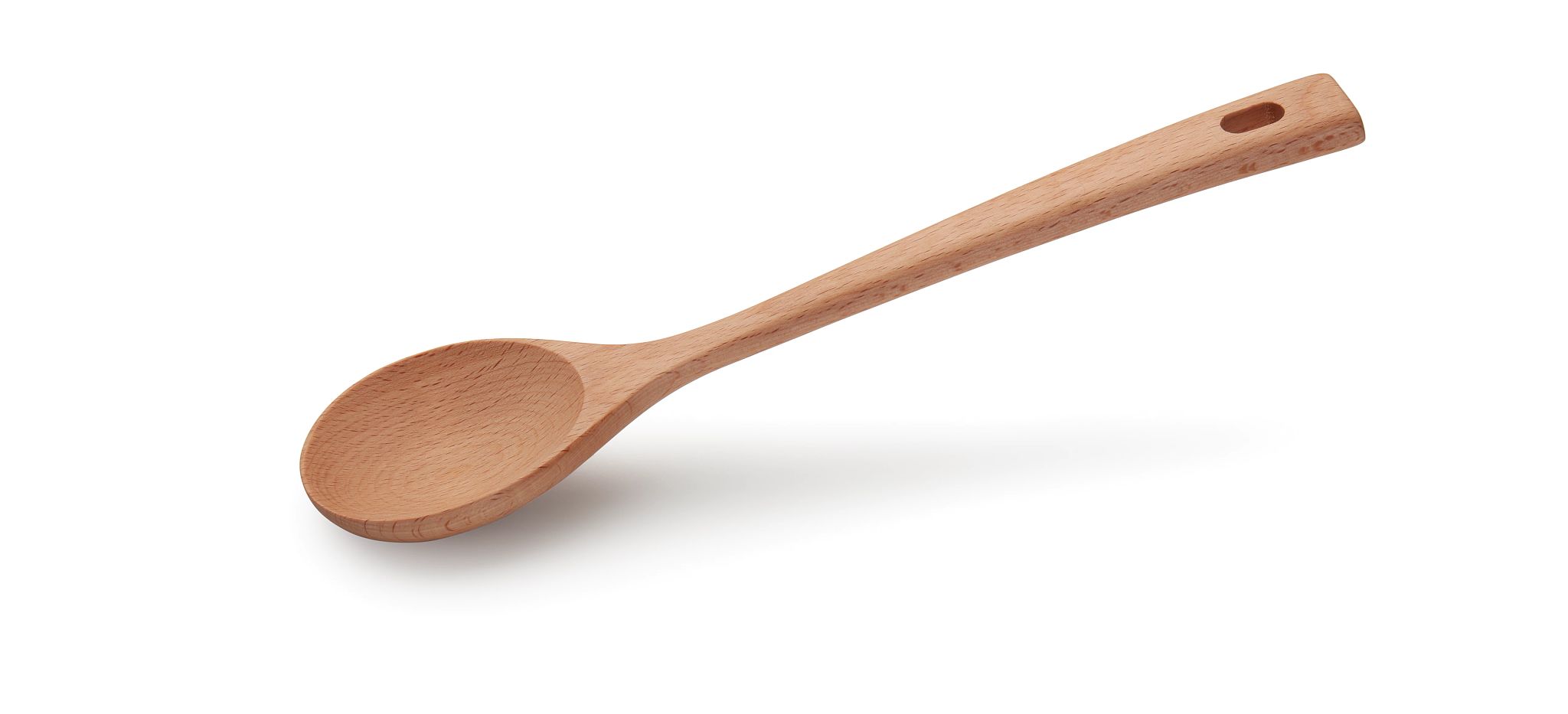 Colher de Madeira 30.5 cm para Cozinha Profissional