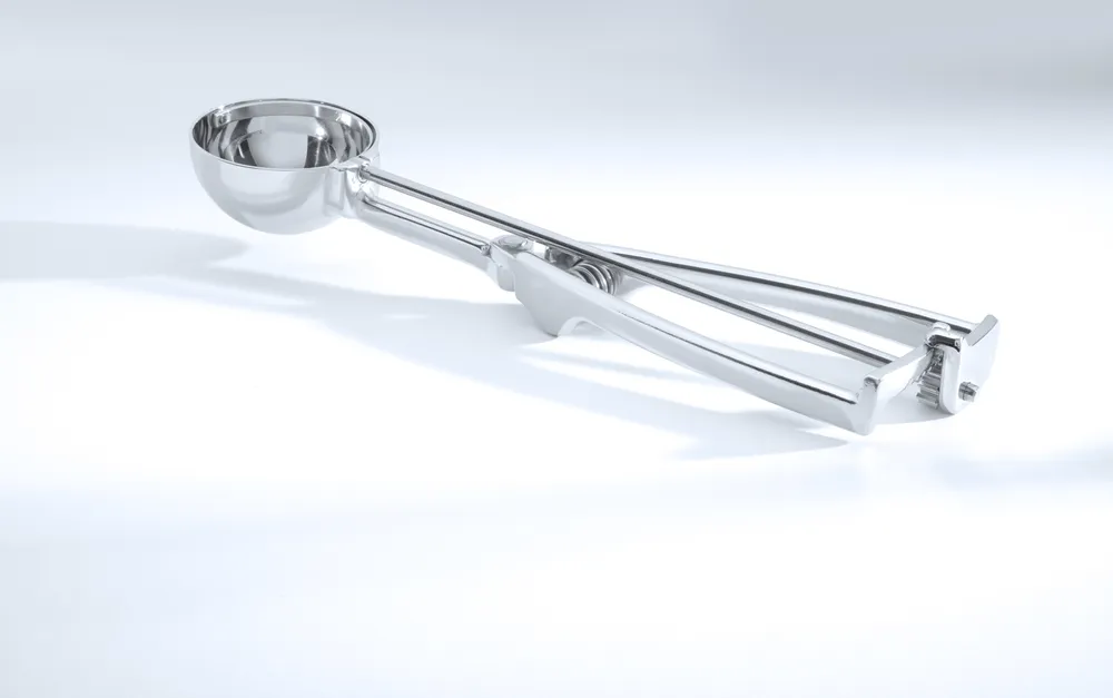 Colher Doseadora Profissional em Aço Inoxidável, ⌀100mm