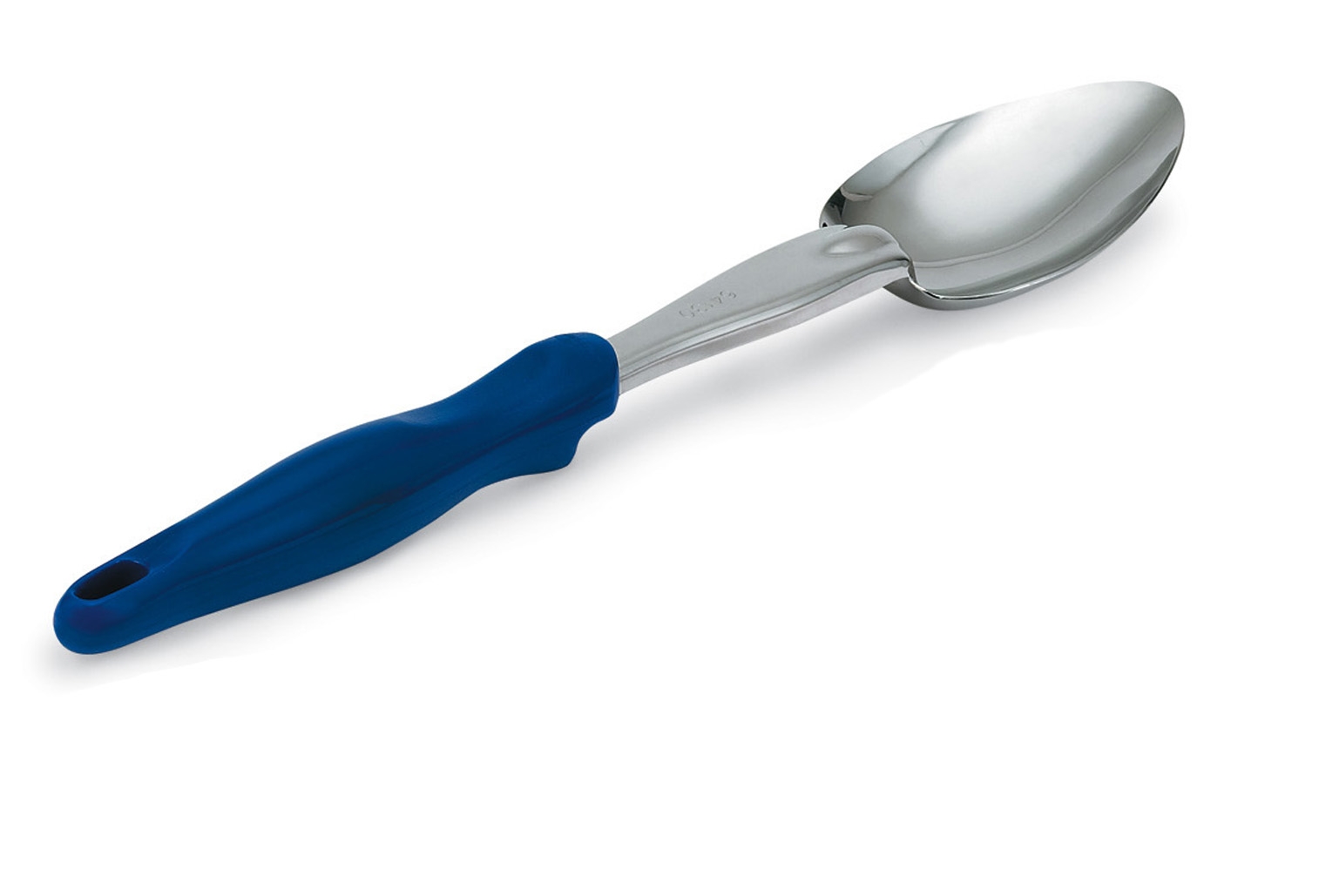 Colher Aço Inoxidável 35 cm Cabo Azul Ergo Grip
