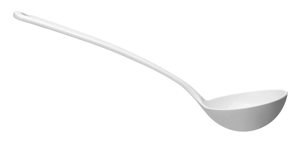 Colher para Molho 0,14L em PBT Branco 300mm