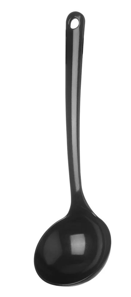Colher para Molho 0,14L Preta 300mm para Serviço de Mesa