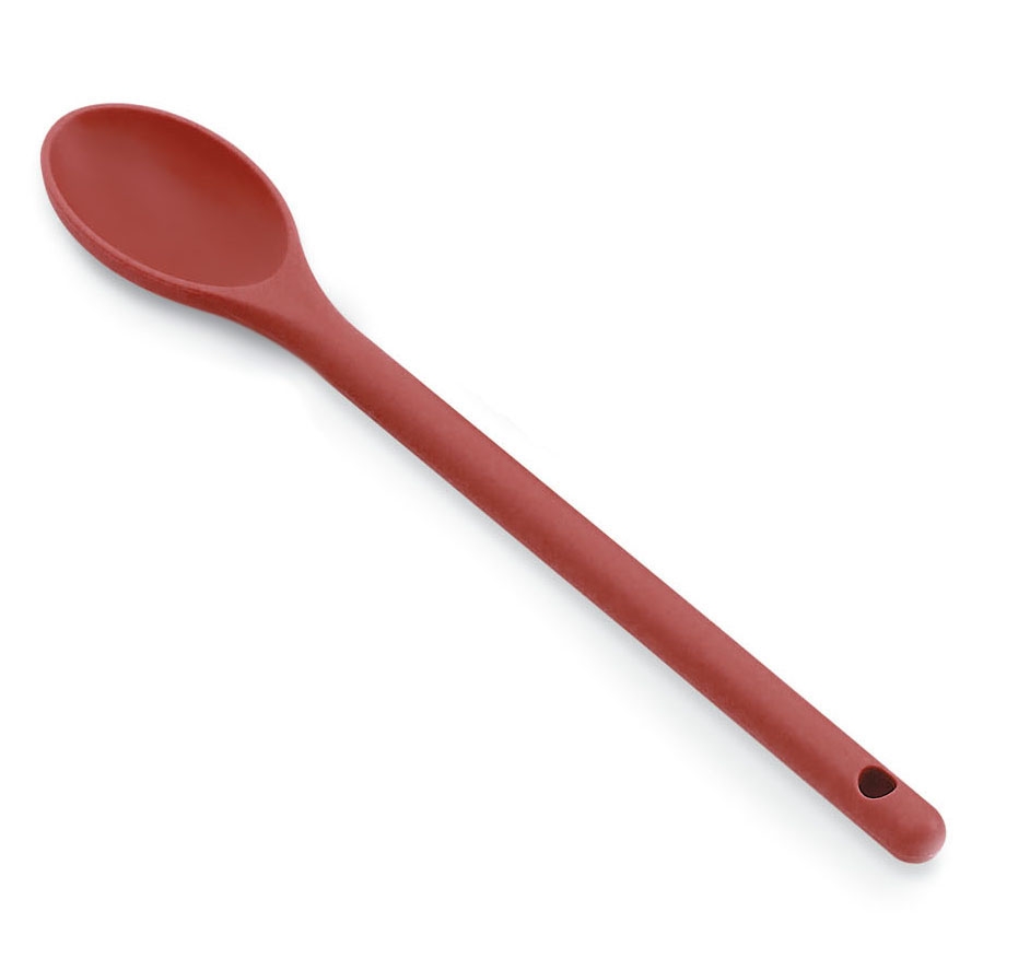Colher de Nylon Vermelha 30.5 cm para Cozinha