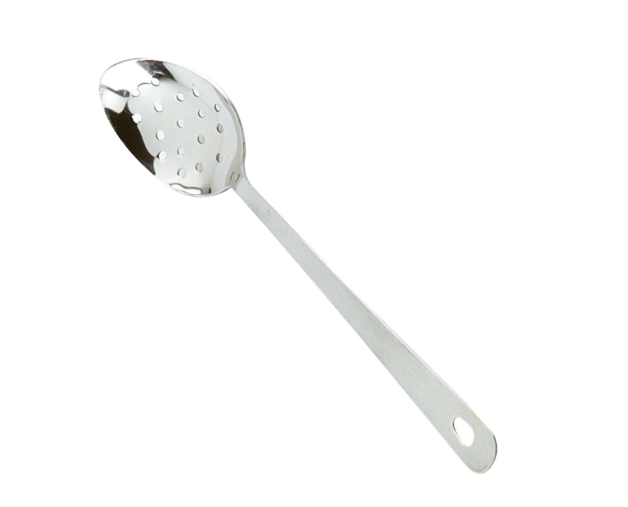 Colher Perfurada Inox 18/10, 32 cm para Cozinha Profissional