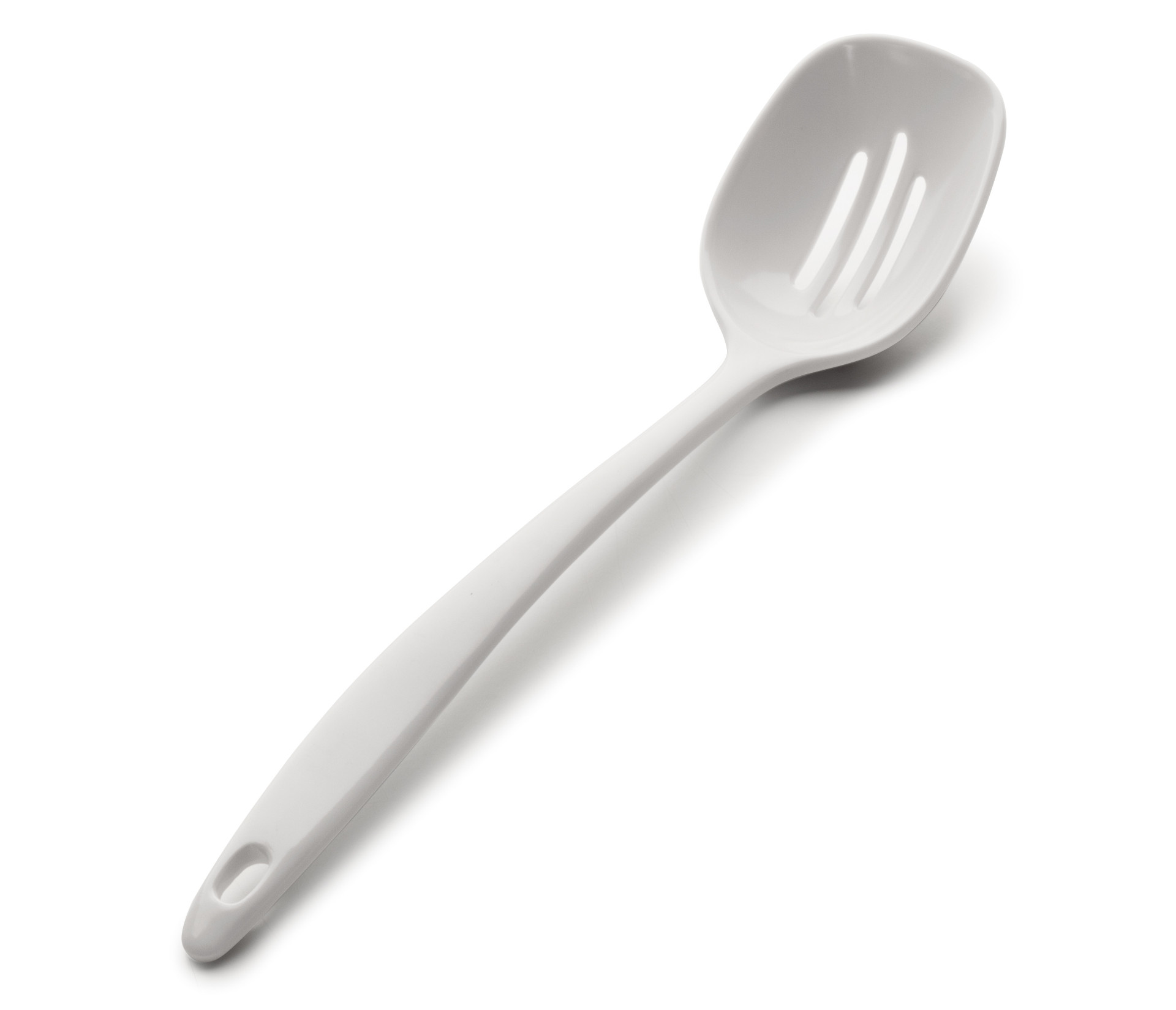 Colher Perfurada de Melamina 30 cm para Cozinha Profissional
