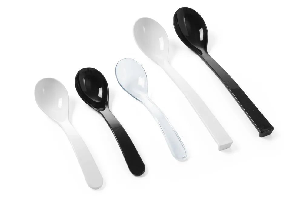 Colher para Salada Branca 0,03L — 235x55mm