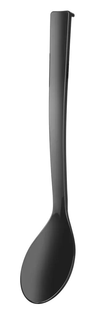 Colher para Salada Preta 0,06L 335x90mm
