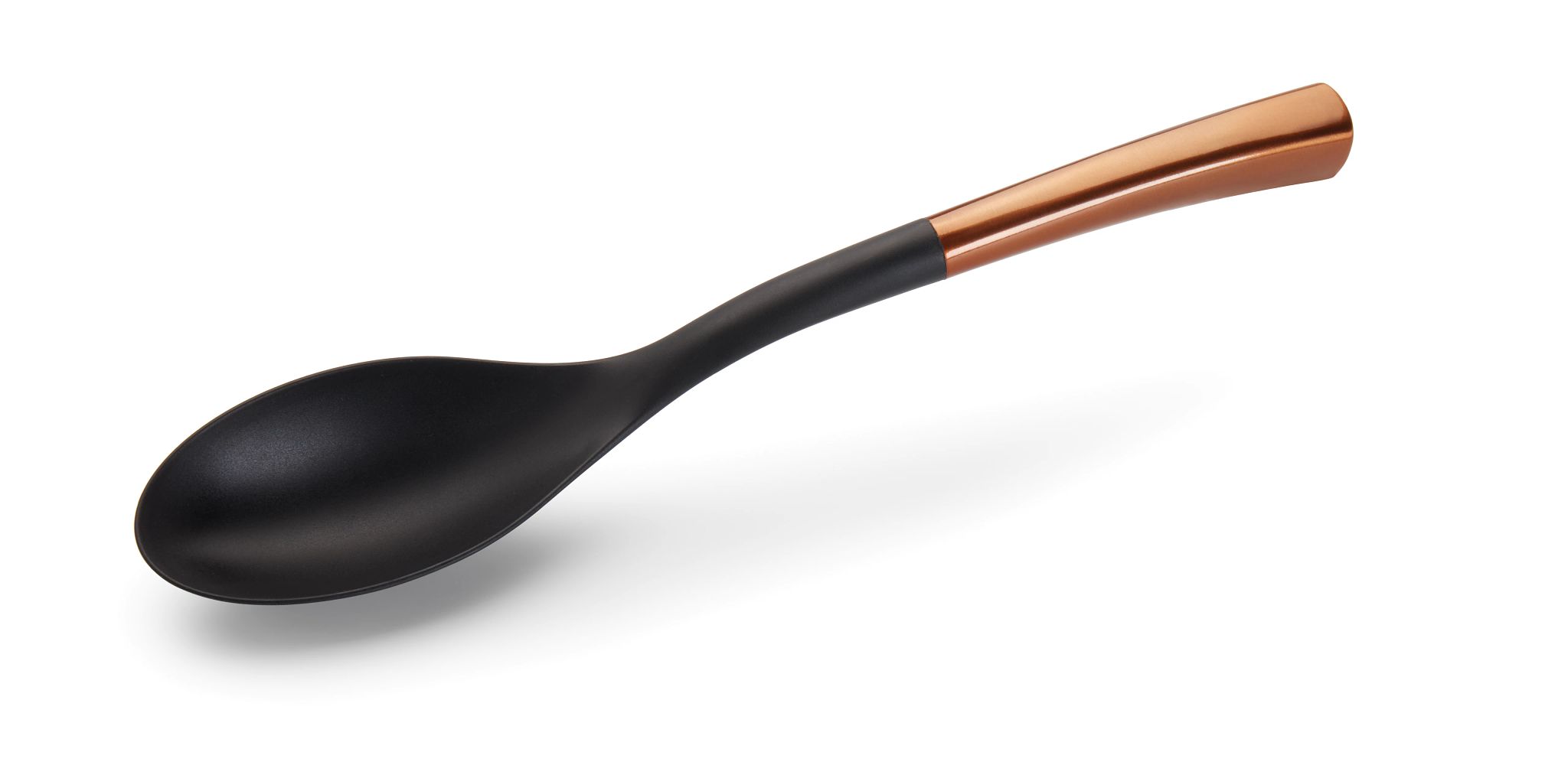 Colher de Servir Aço Inoxidável com Cabo Cobre 36cm