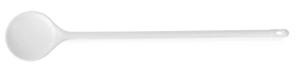 Colher de Cozinha PBT Branca 575 mm para Altas Temperaturas