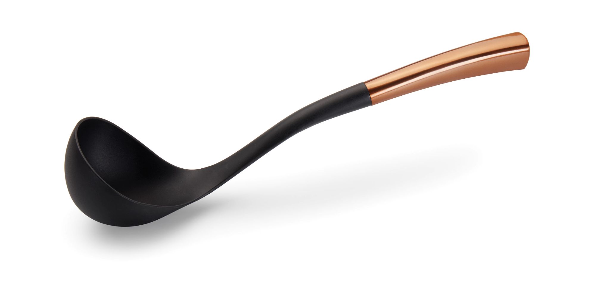 Concha de Servir Inox e Nylon Cobre 33 cm