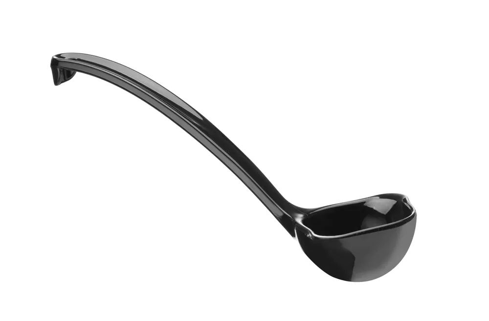 Concha para Molho 0,03L Preta – Serviço Profissional