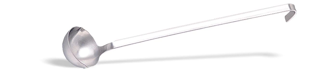 Concha para Molhos 0,08L com Bicos Laterais Inox