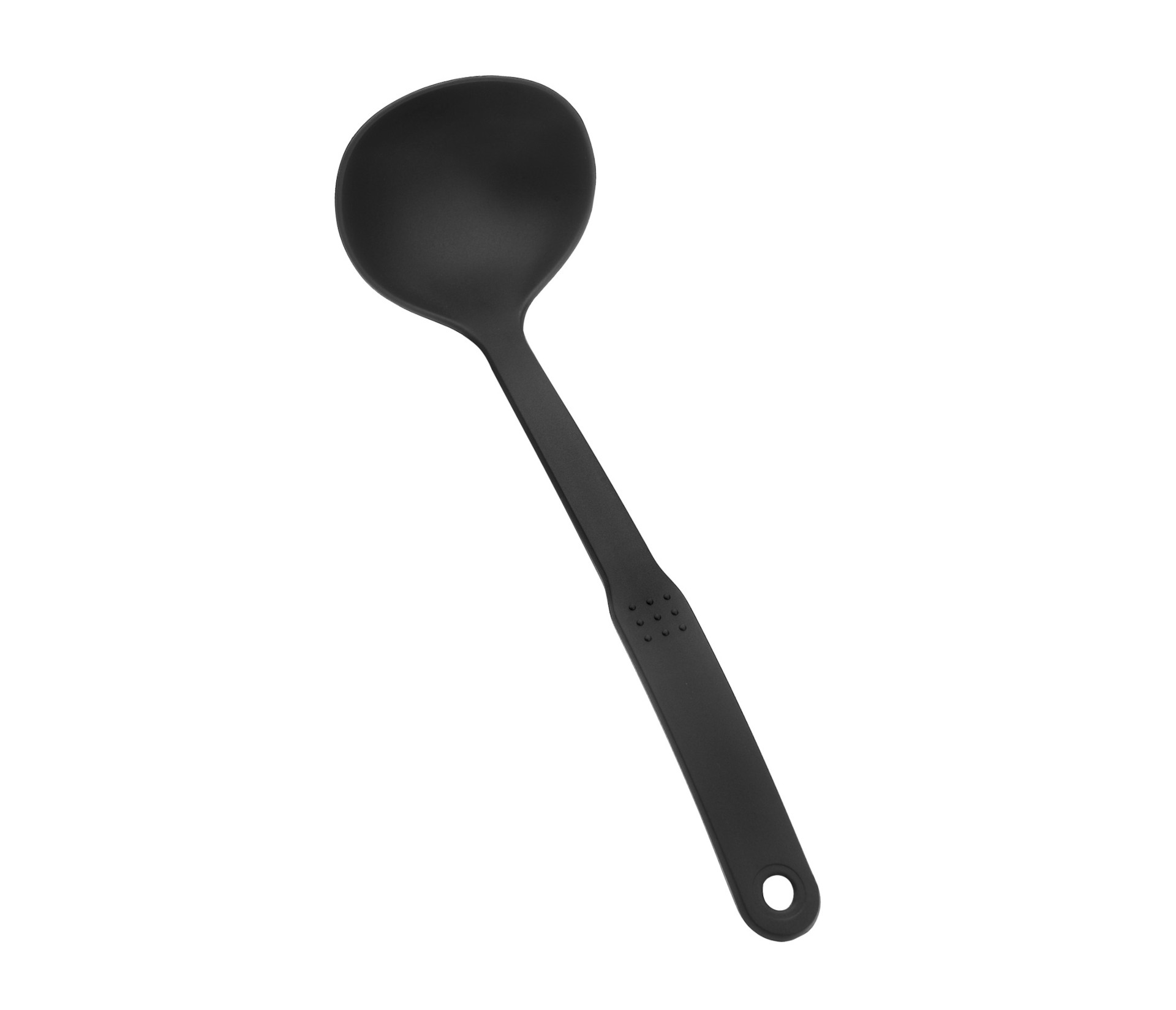 Concha de Nylon Preta 30 cm para Serviço de Buffet