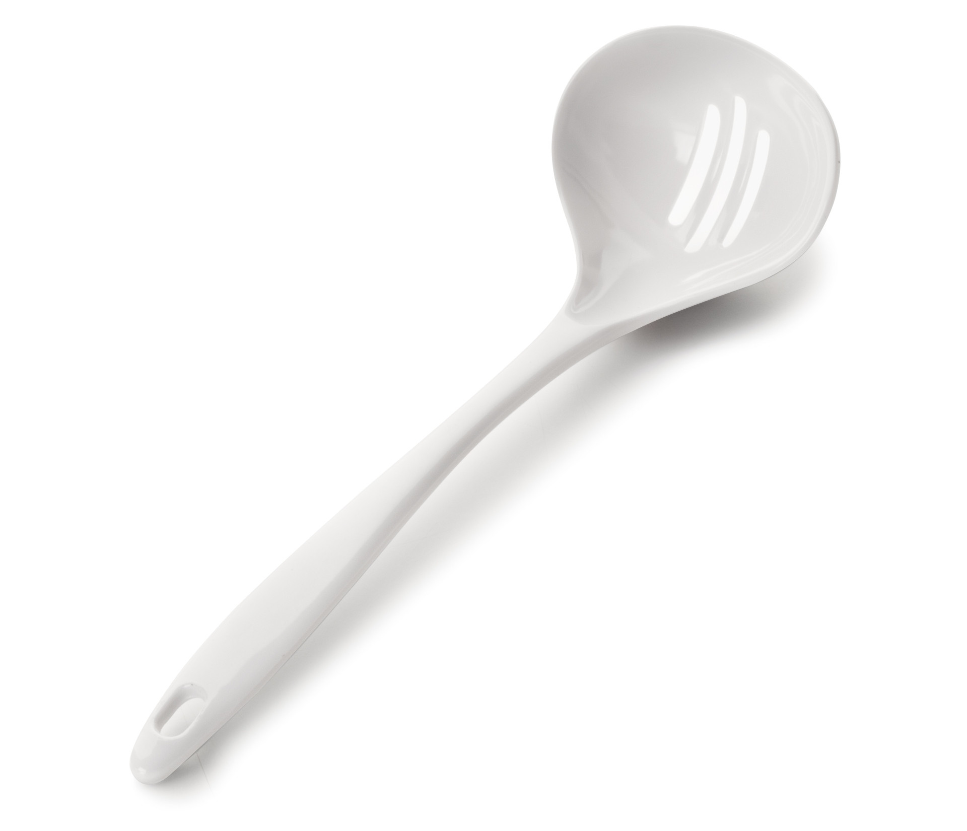 Concha Perfurada 27 cm Melamina para Serviço de Buffet
