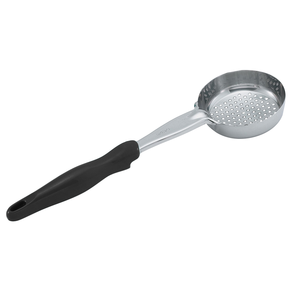 Concha Perfurada Redonda Inox 236 ml com Cabo Nylon