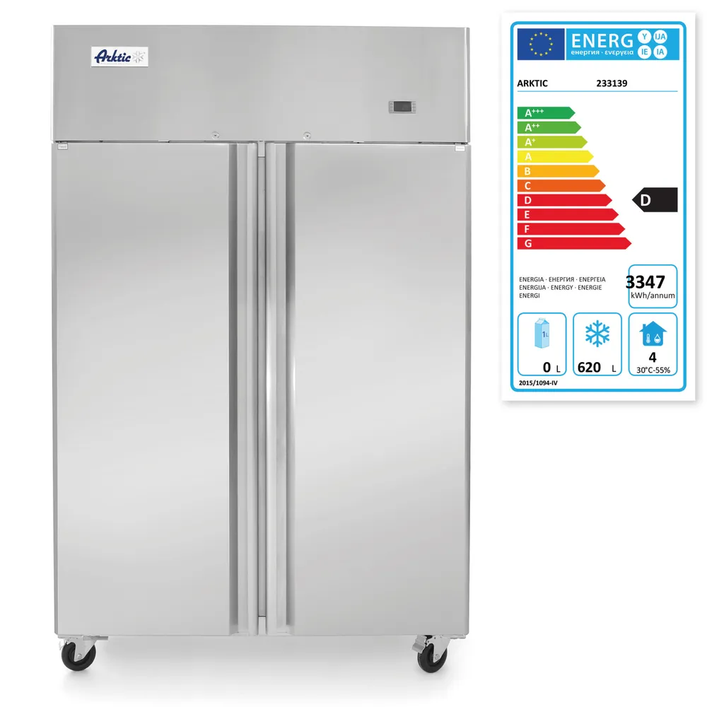 Congelador Vertical 900L 2 Portas Elétrico Linha 700